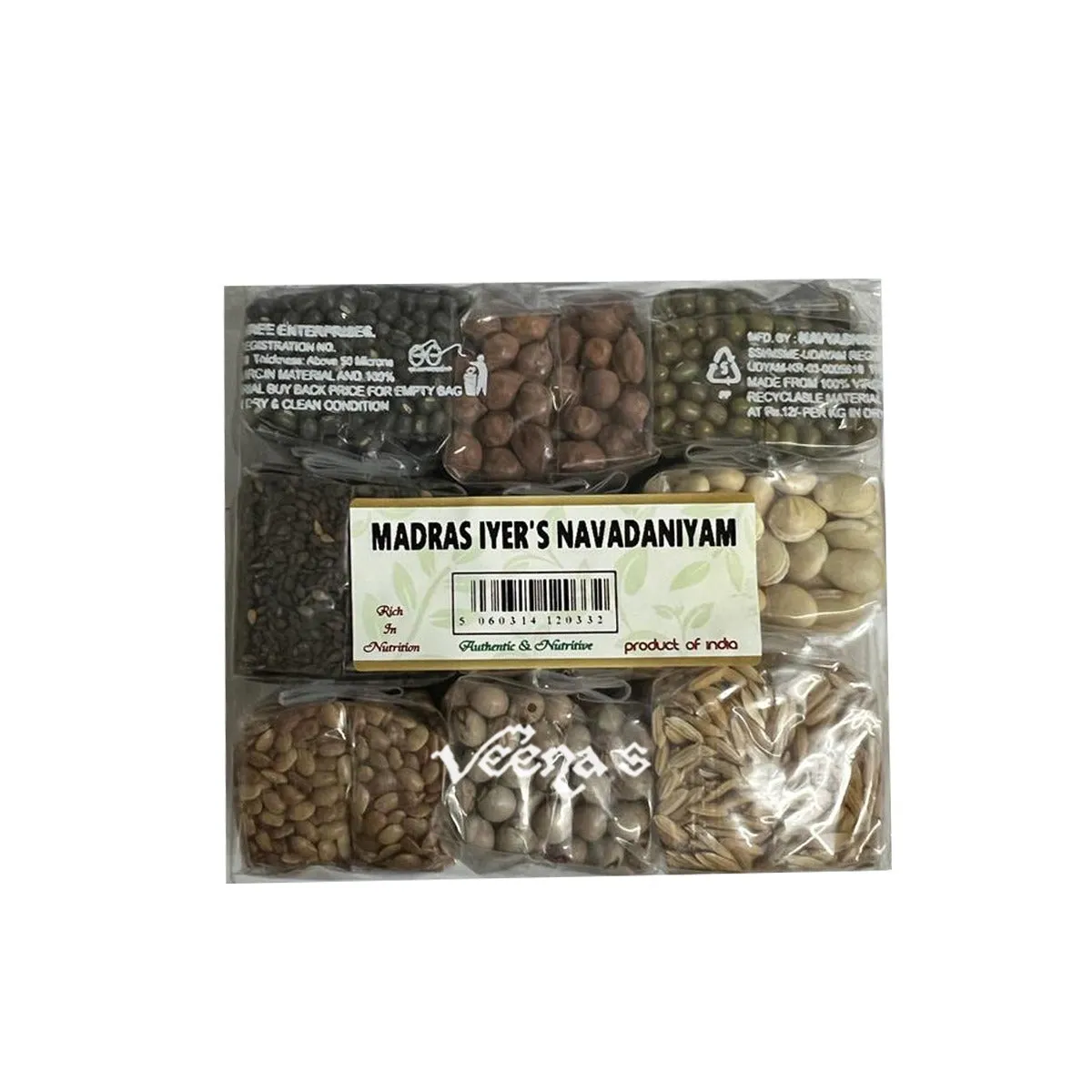 Madras Iyer's Navadaniyam Set (Approx 440g)