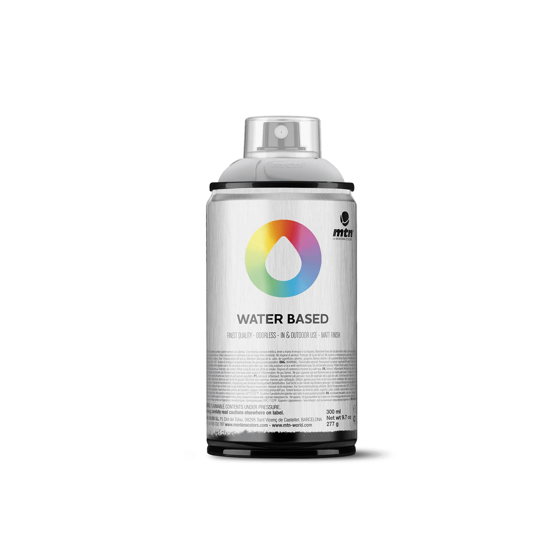 MTN Water Based 300 Spray Paint - <strong>NEW</strong> Neutral Grey Pale (WRV-6)