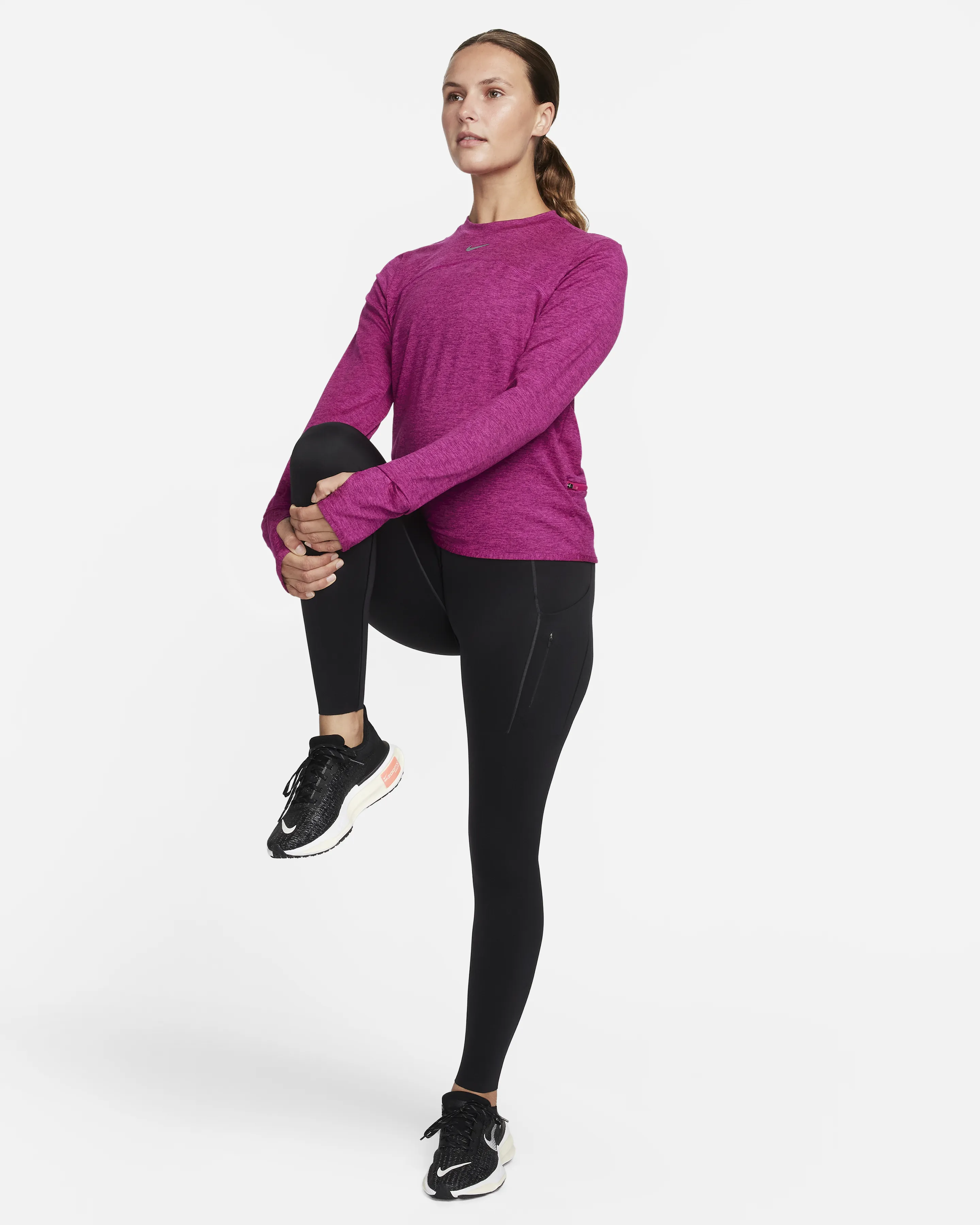 Nike Dri-FIT Swift Element UV-Women's Crew-Neck Running