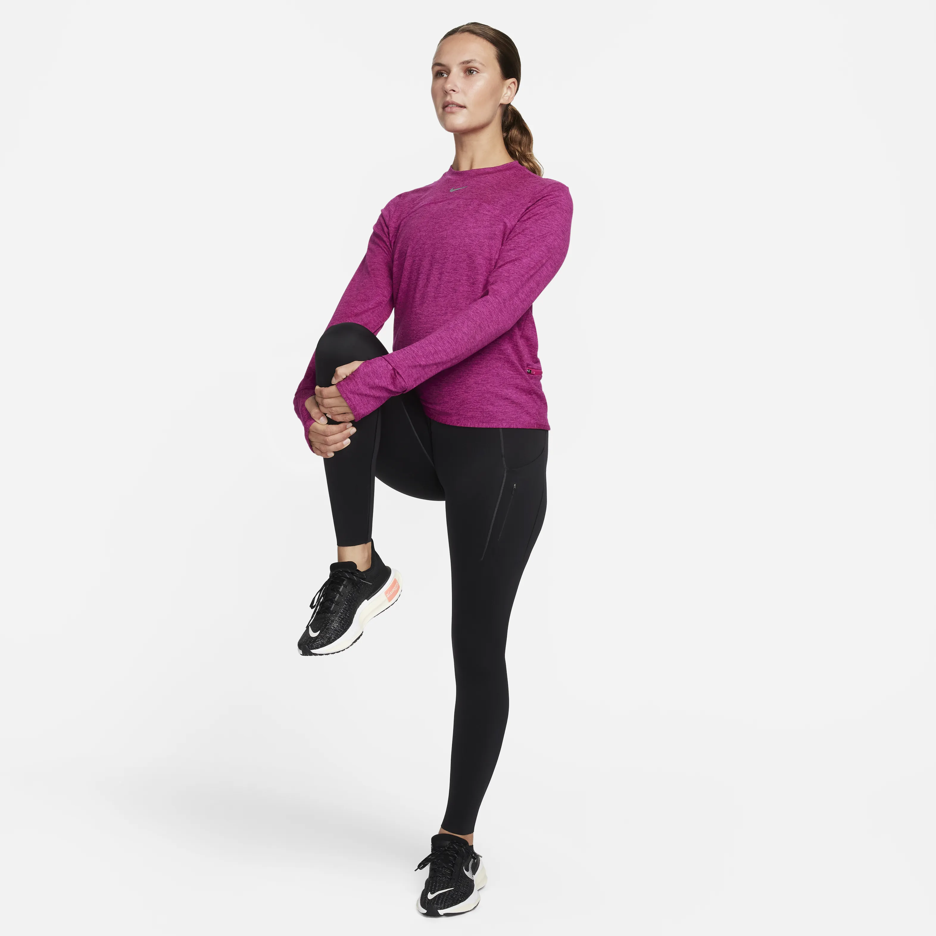 Nike Dri-FIT Swift Element UV-Women's Crew-Neck Running