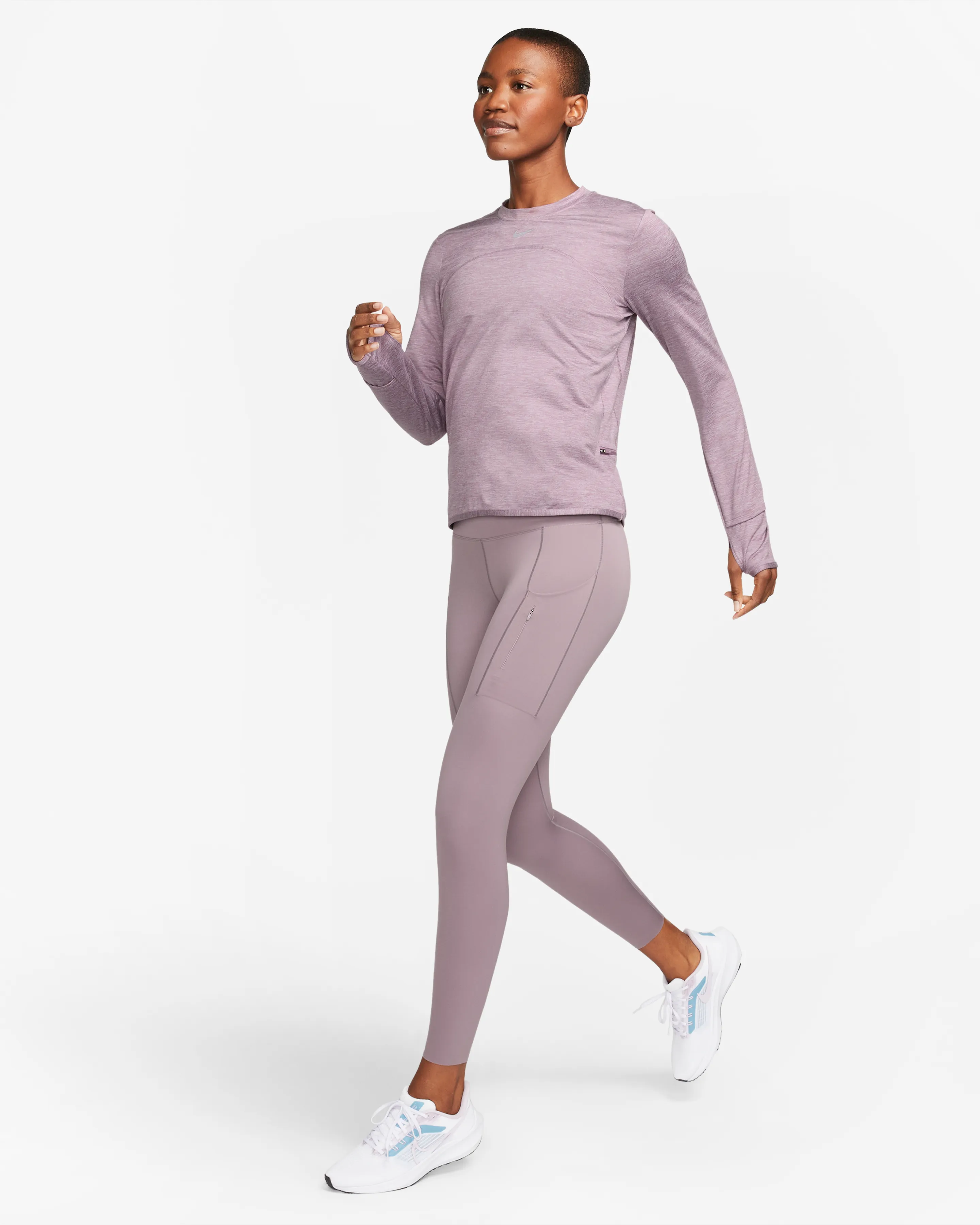 Nike Dri-FIT Swift Element UV-Women's Crew-Neck Running