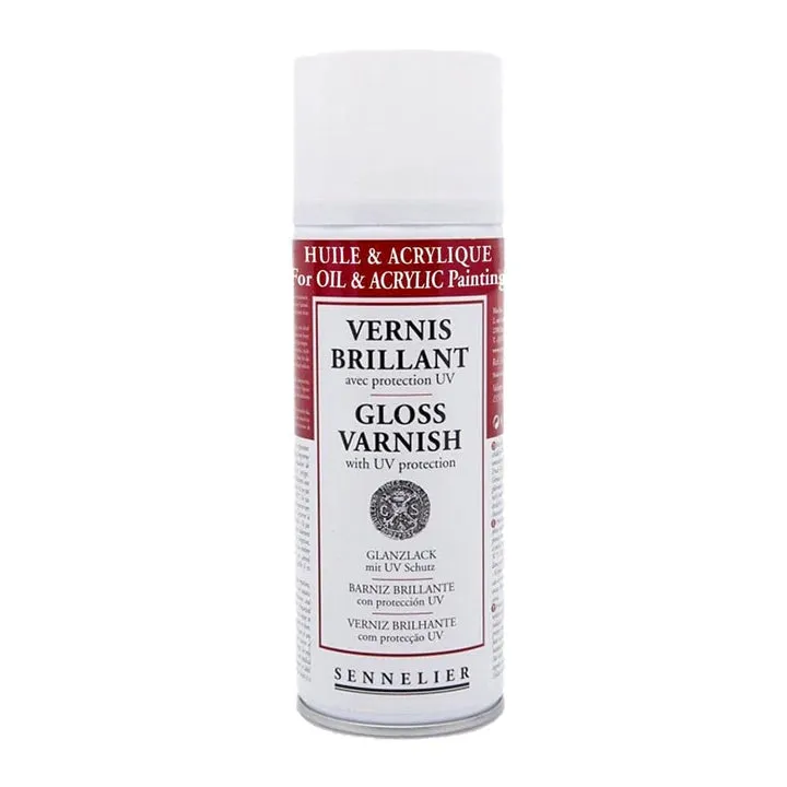 Sennelier Universal Spray Varnish with UV Protection 400ml