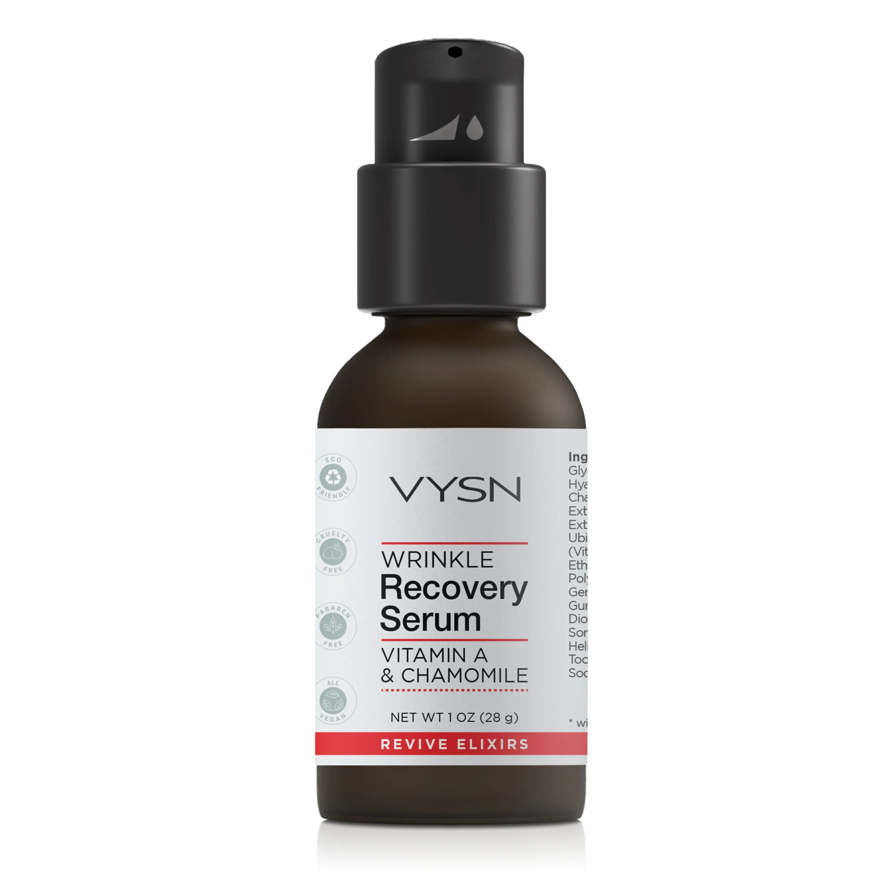 VYSN Wrinkle Recovery Serum - Vitamin A & Chamomile